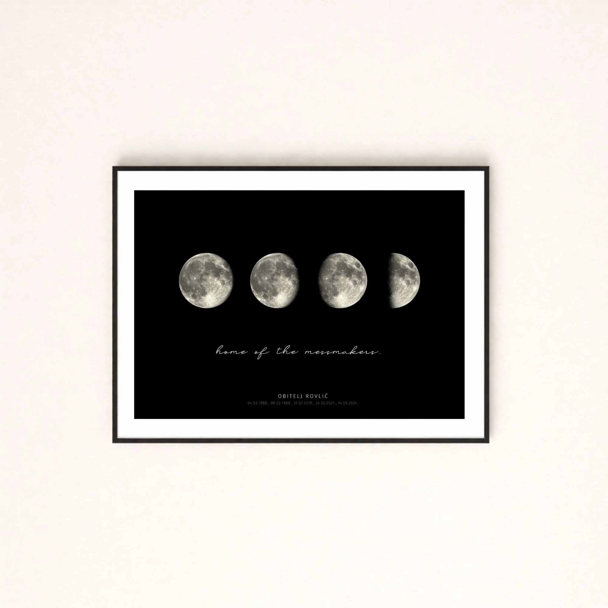 Family Moonprint
