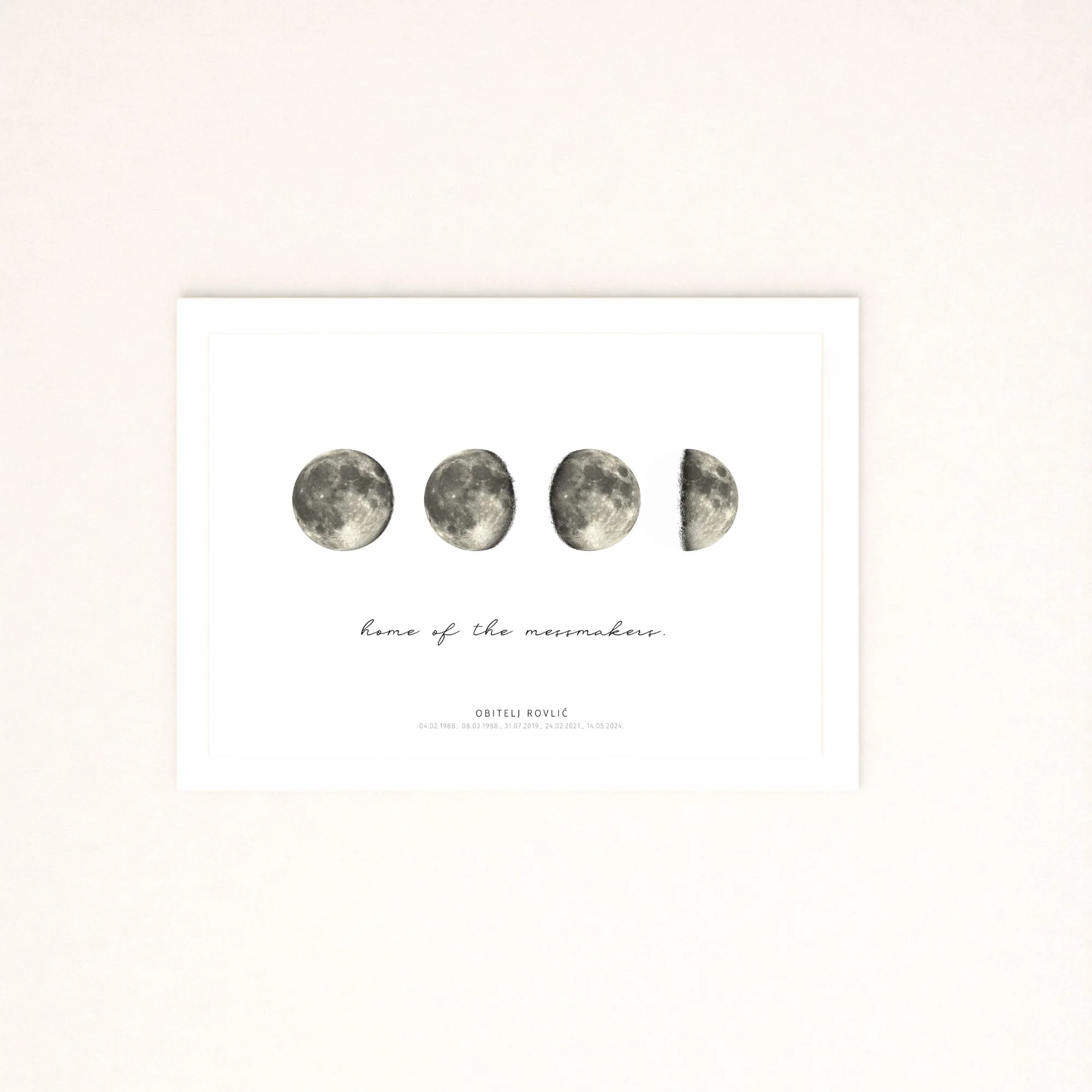 Family Moonprint - Slika 4