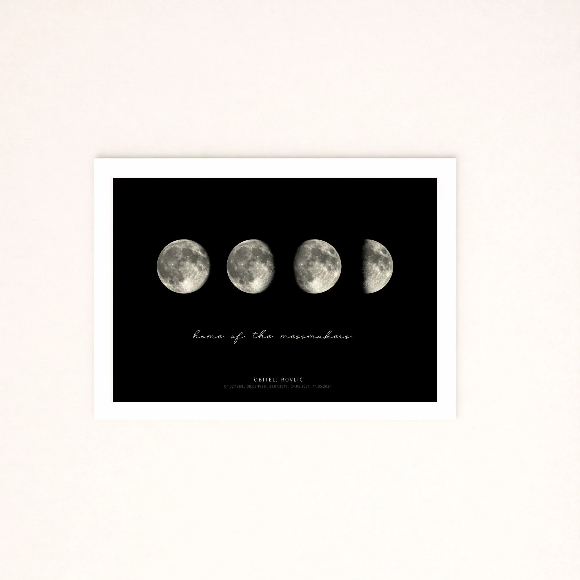 Family Moonprint - Slika 6